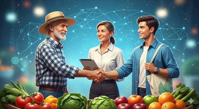 Farmers, Traders, and Buyers: The New Age Connection in Agriculture